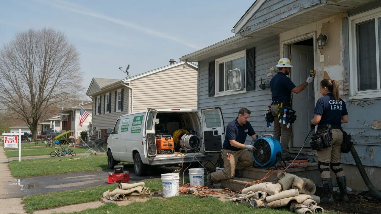 Flood Cleanup in Rosiclare, IL near me